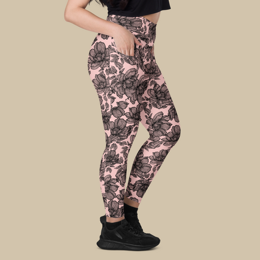 Sutla Peony Pocket Leggings