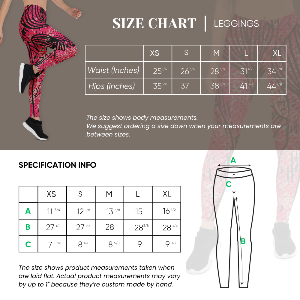 Electric Bloom Elastic Leggings
