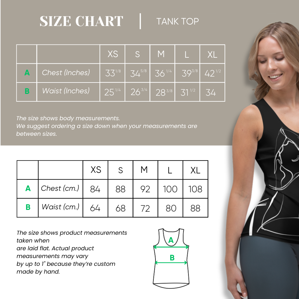 King Pigeon Black Tank Top