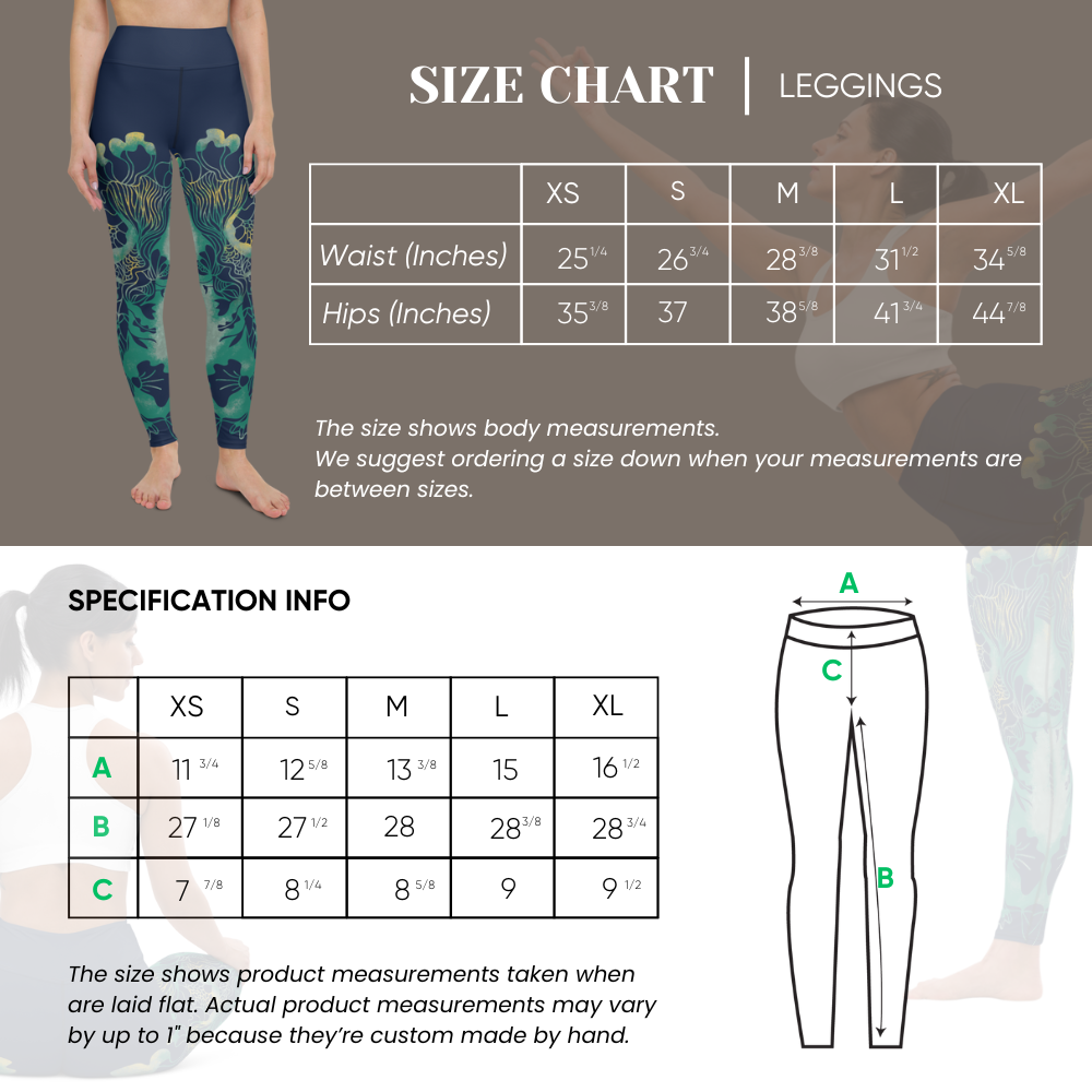 Reflections of Her High Waisted Leggings