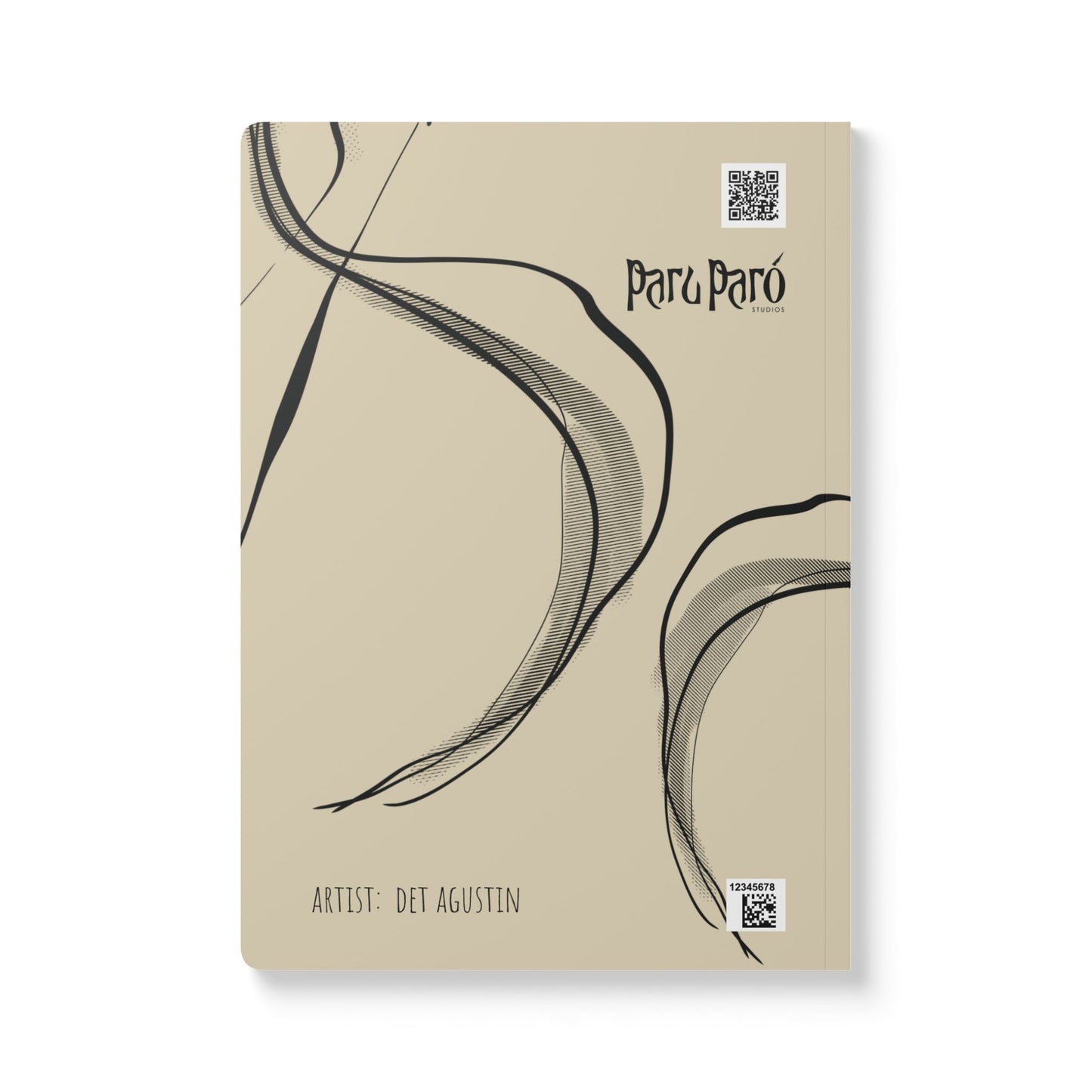 King Pigeon Softcover Journal (with Inside Prints)