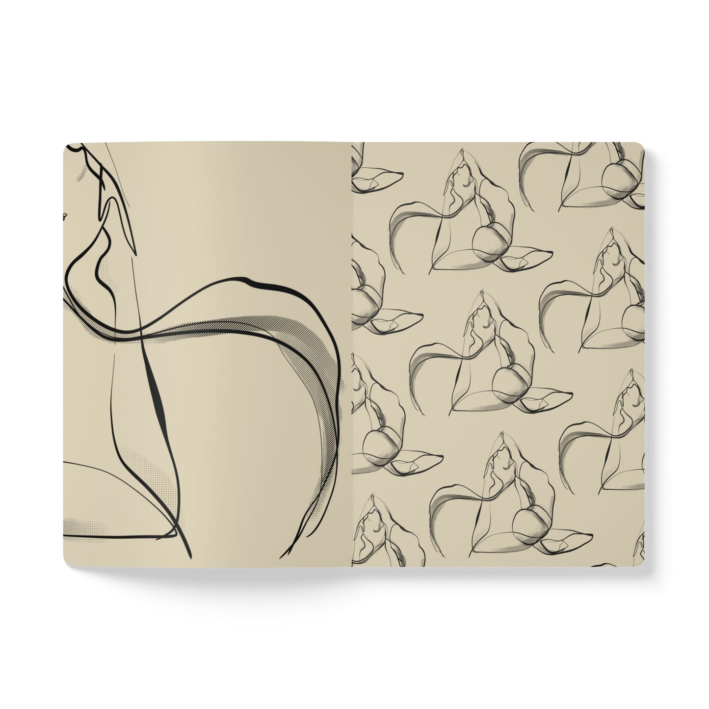 King Pigeon Softcover Journal (with Inside Prints)