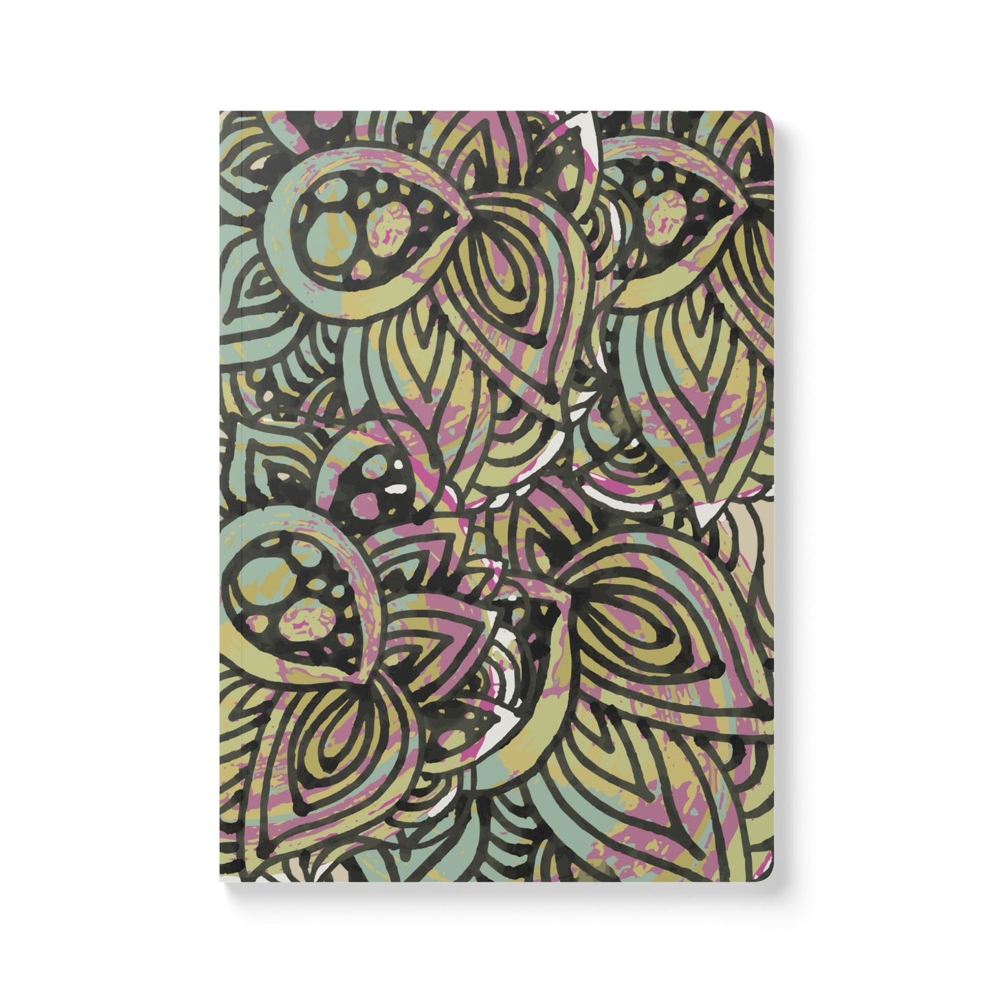 Solvine Zentangle Softcover Journal (with Inside Prints)