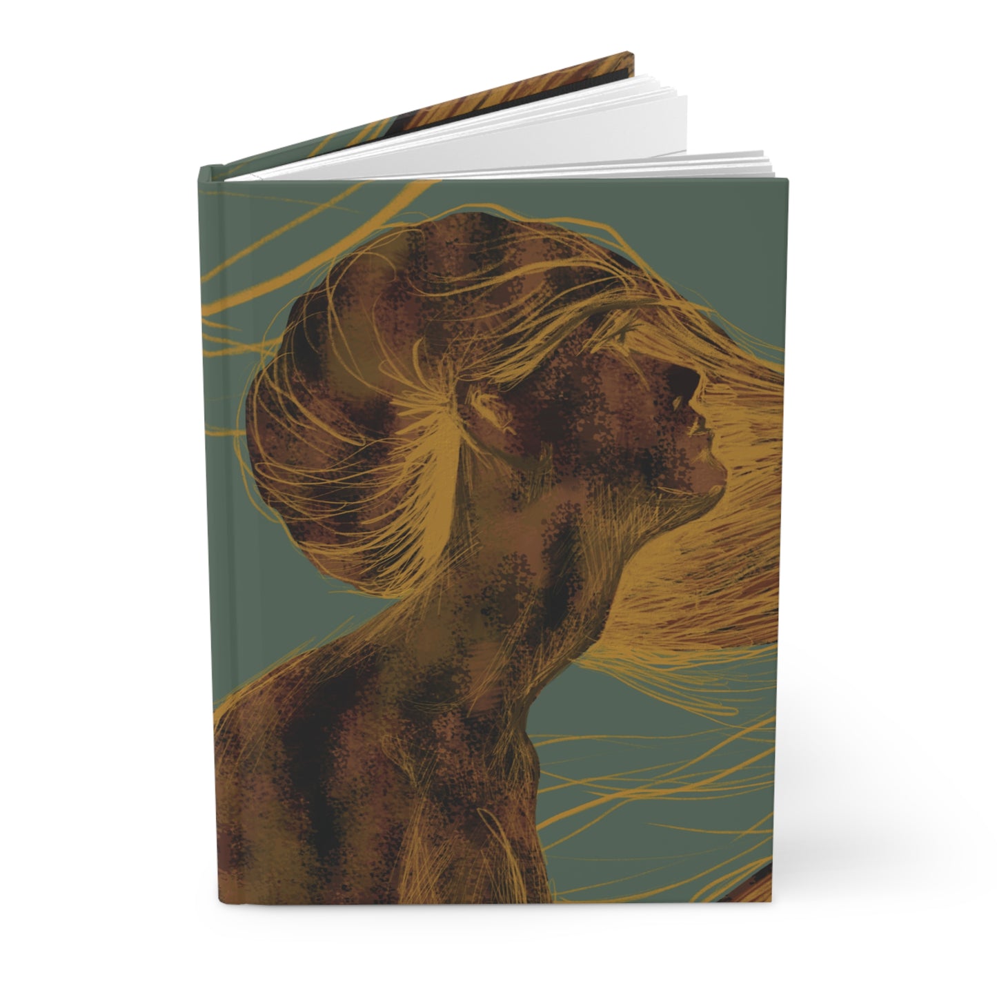 Golden Girl - Hardcover Journal Matte