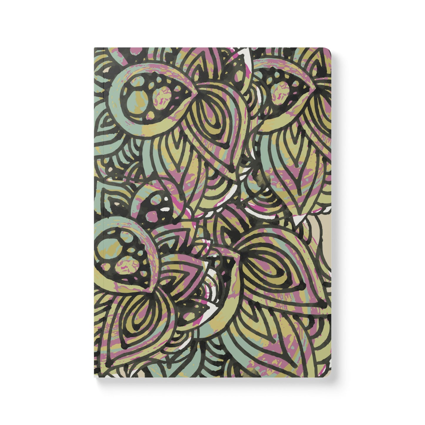Solvine Zentangle Softcover Journal (with Inside Prints)