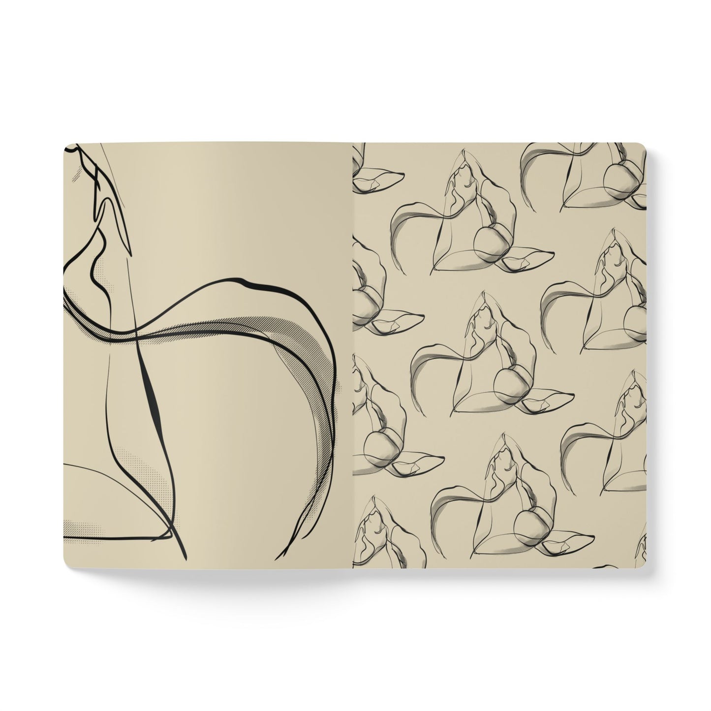 King Pigeon Softcover Journal (with Inside Prints)