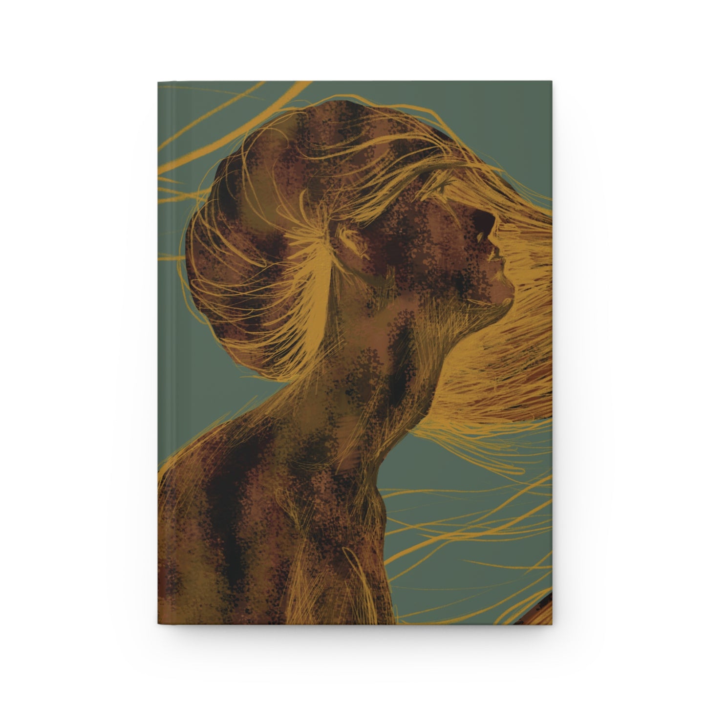 Golden Girl - Hardcover Journal Matte