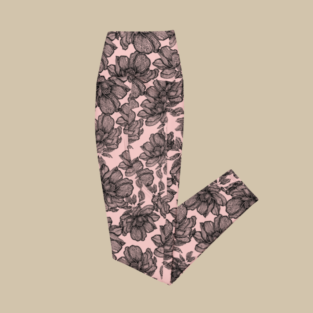 Sutla Peony Pocket Leggings