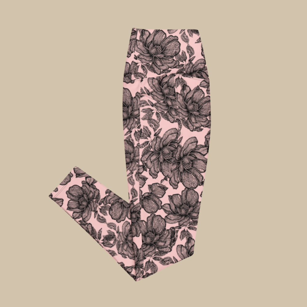 Sutla Peony Pocket Leggings