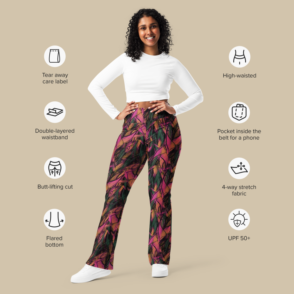 Inkflora Flare Leggings