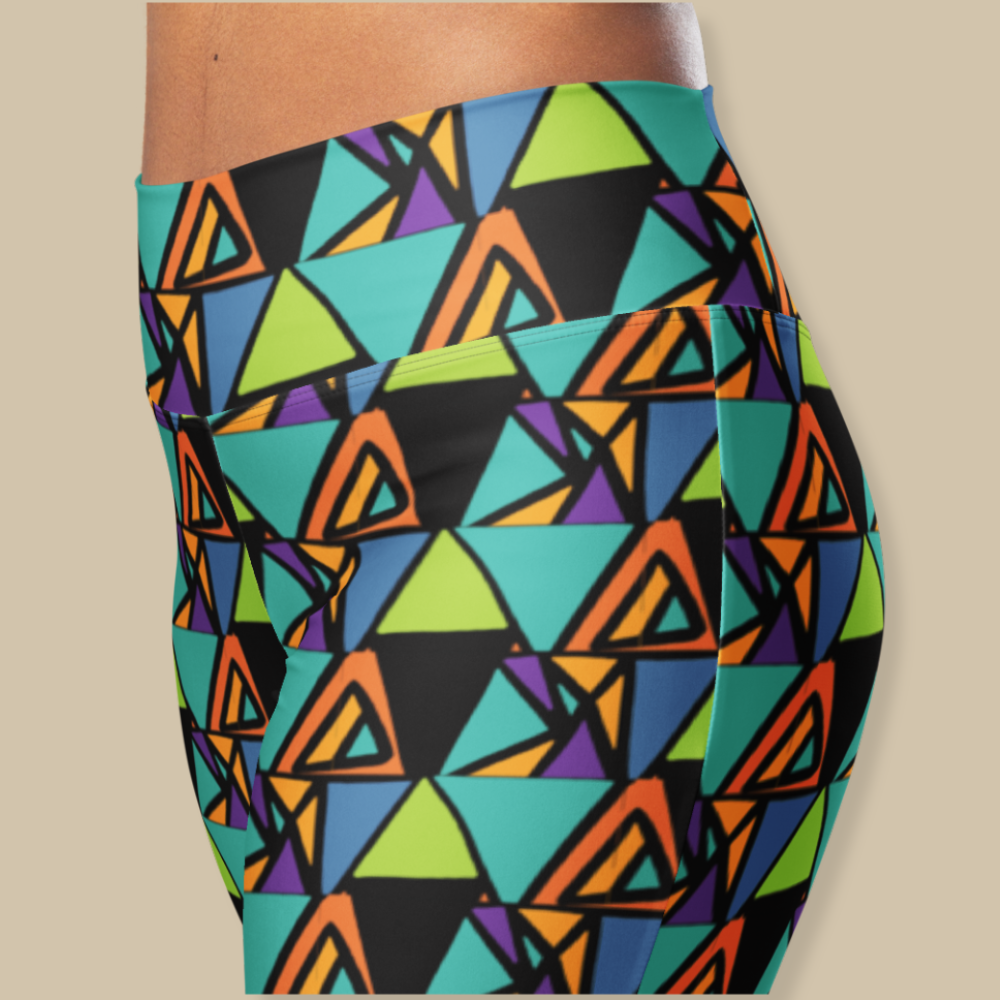 Sigla Grid Flare Leggings