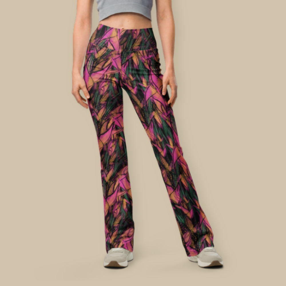 Inkflora Flare Leggings