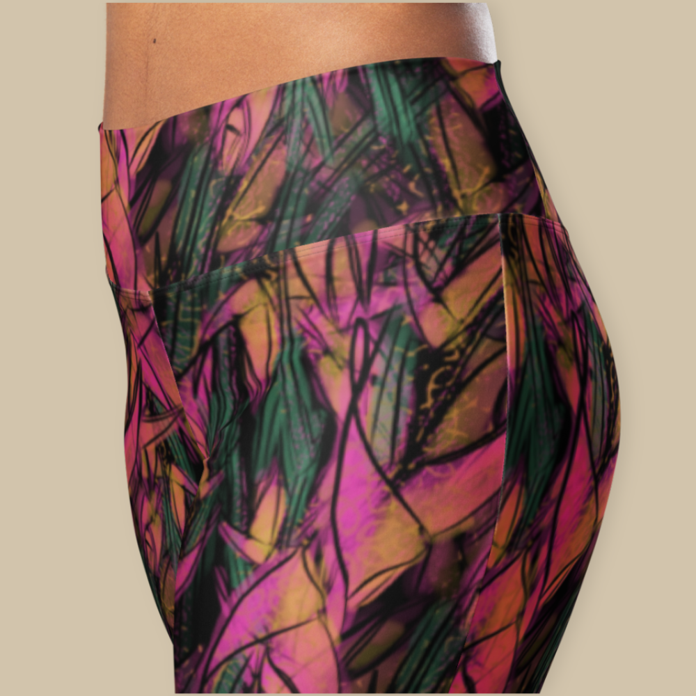 Inkflora Flare Leggings
