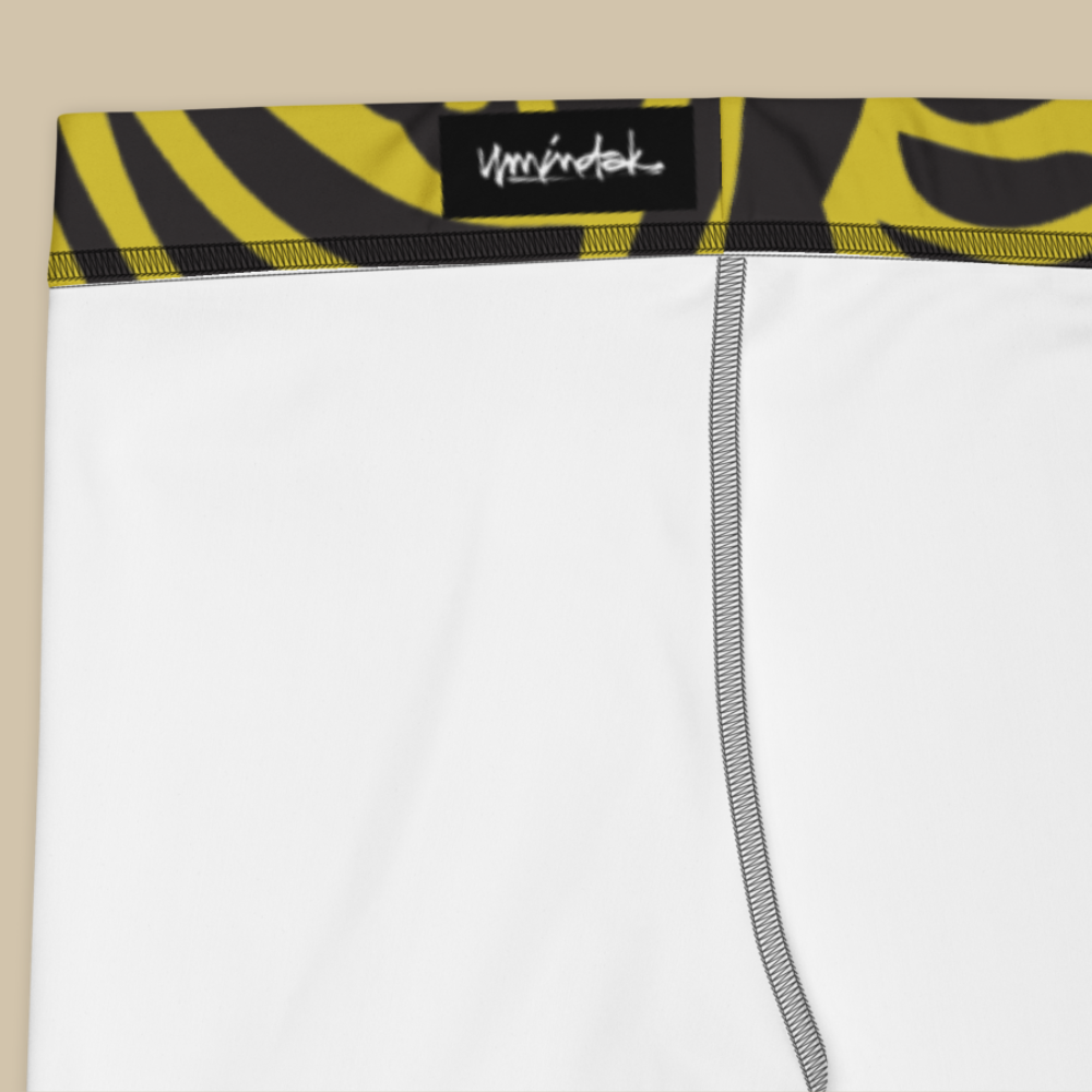 Golden Blaze Vibe Elastic Leggings