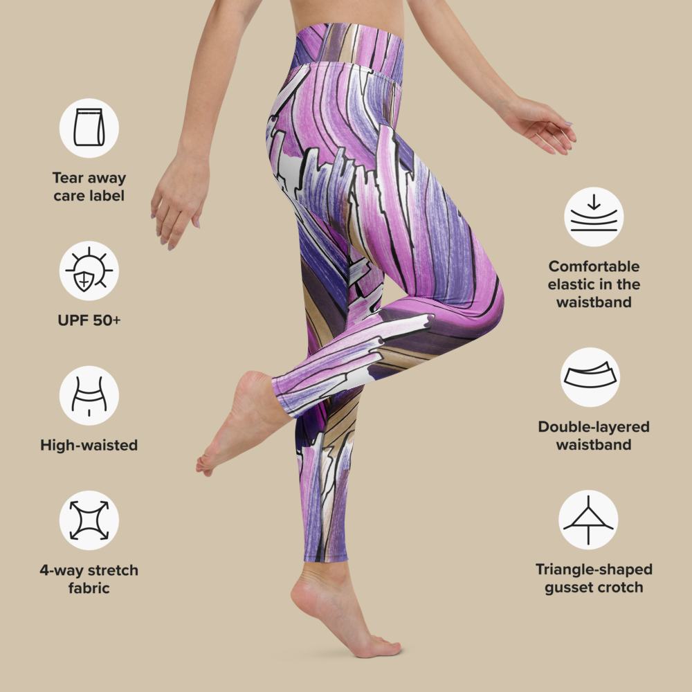 Lila Flow High Waisted Leggings