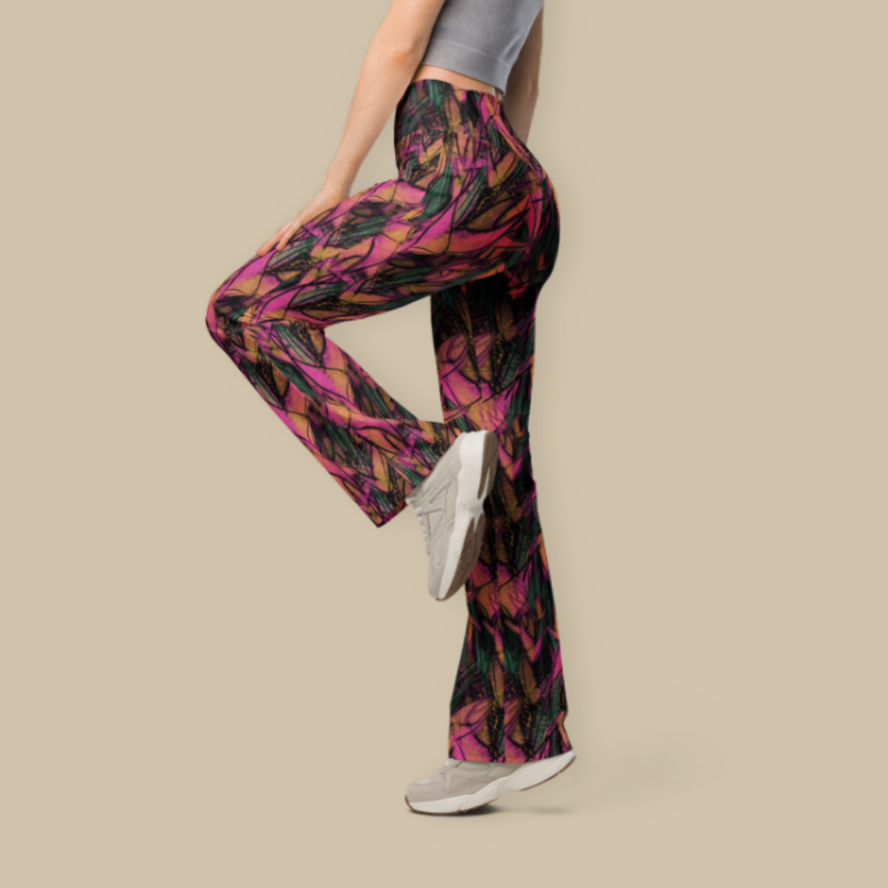 Inkflora Flare Leggings