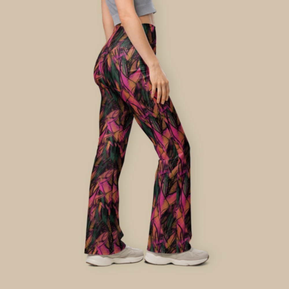 Inkflora Flare Leggings