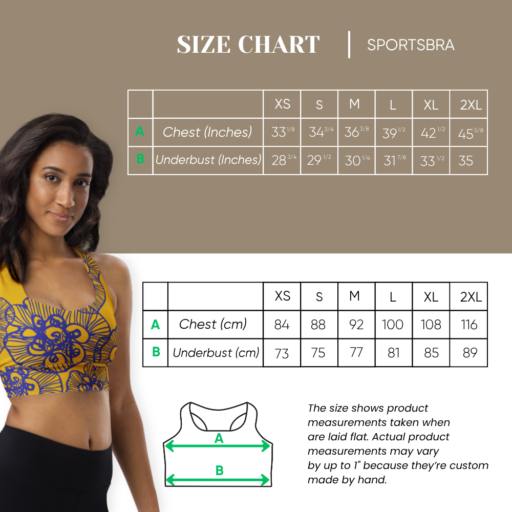 Solflora Longline Sports Bra