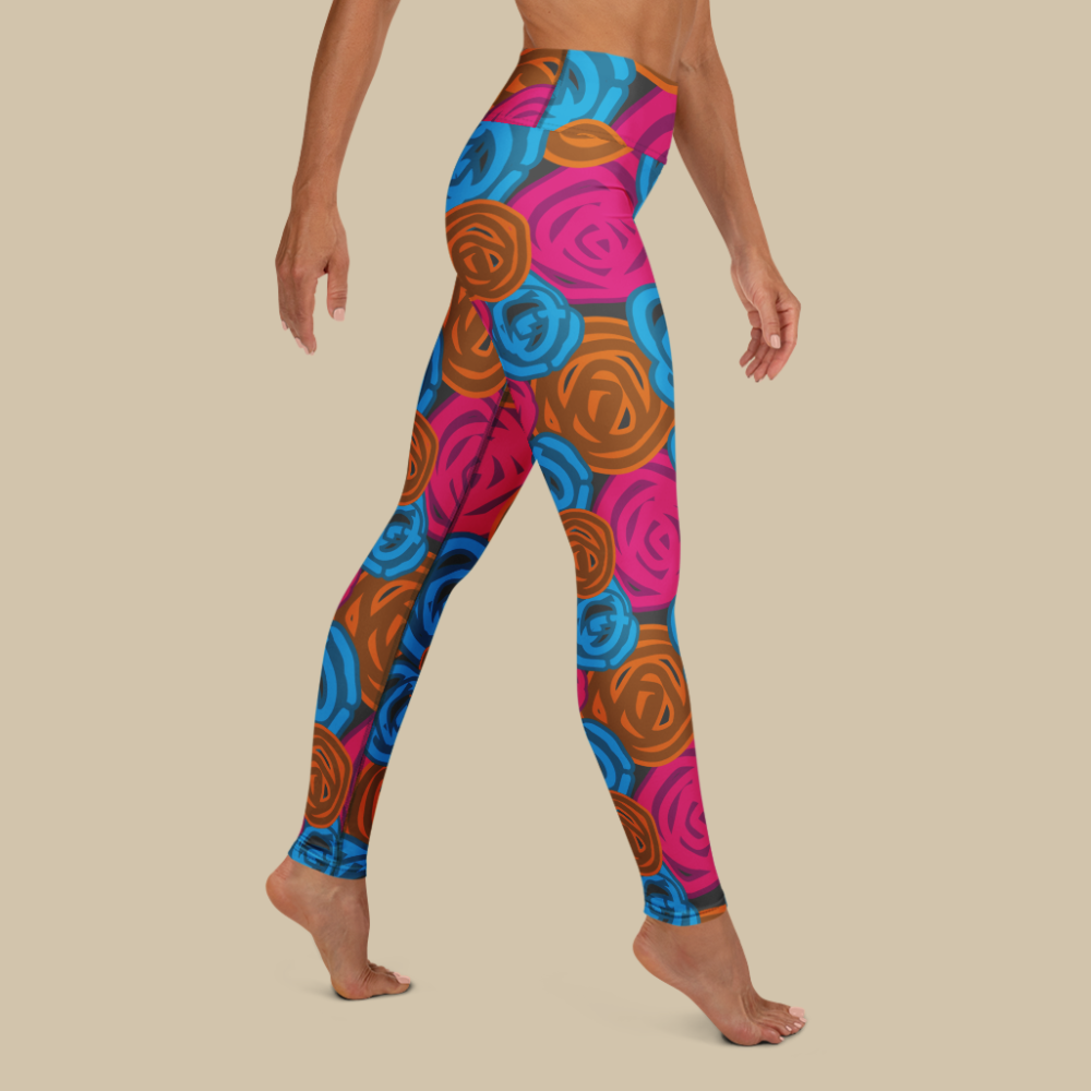 Spirally High Waisted Leggings