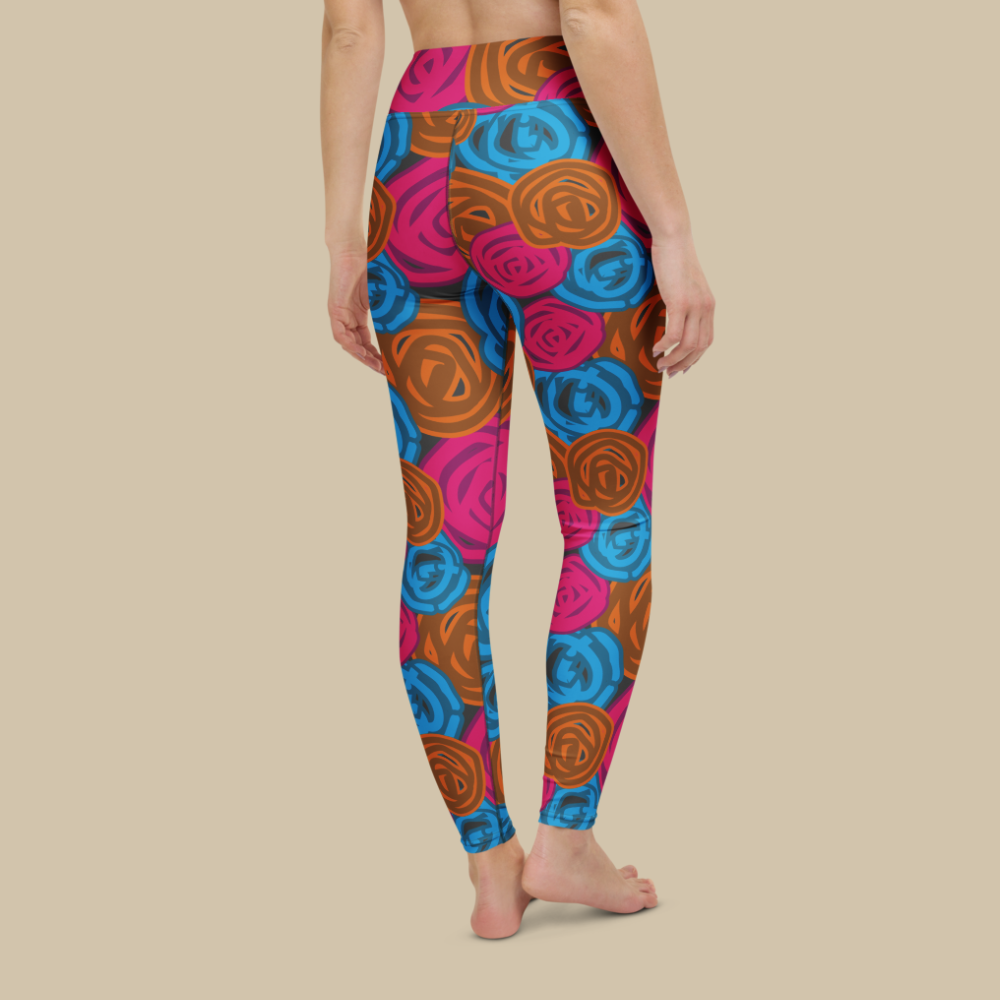 Spirally High Waisted Leggings