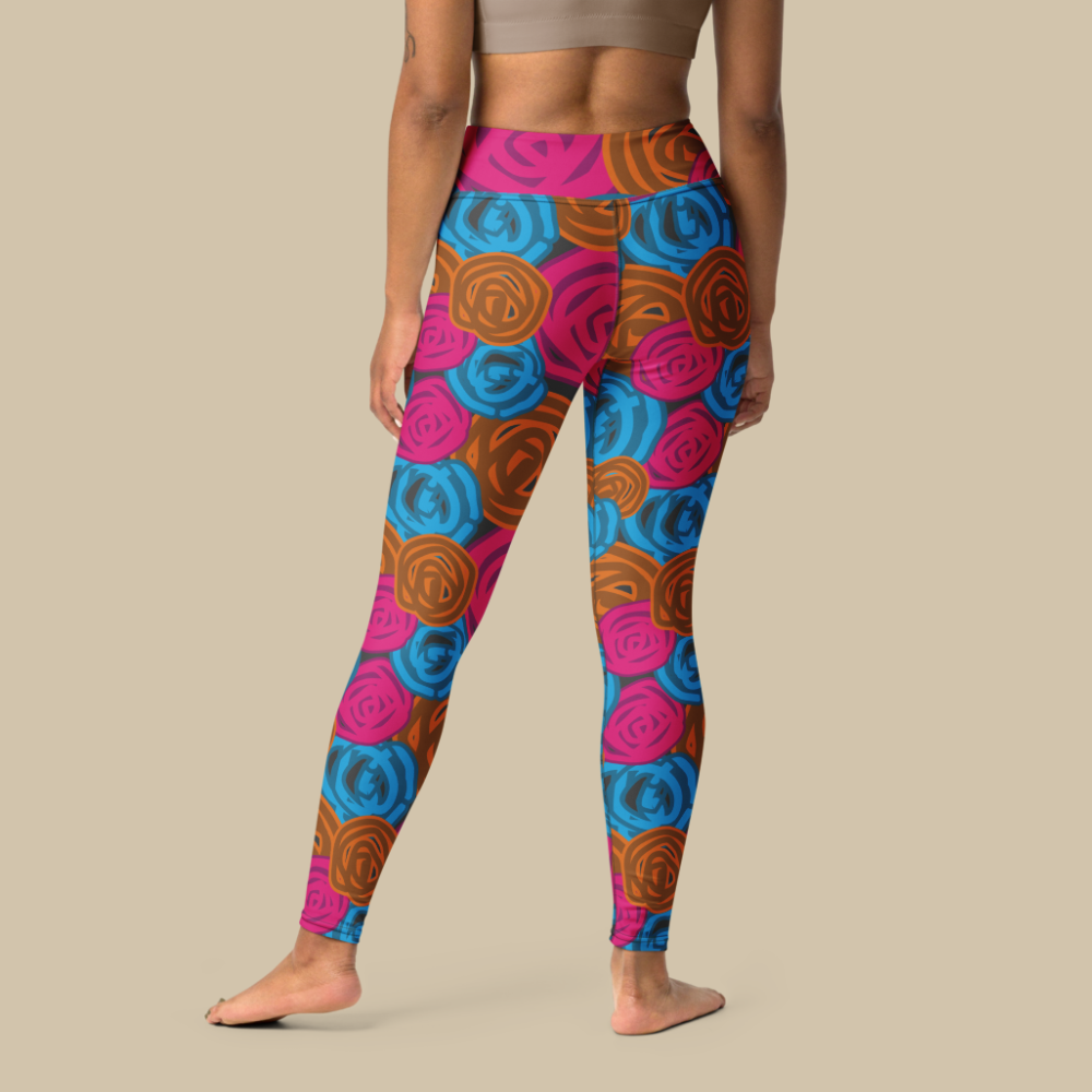 Spirally High Waisted Leggings