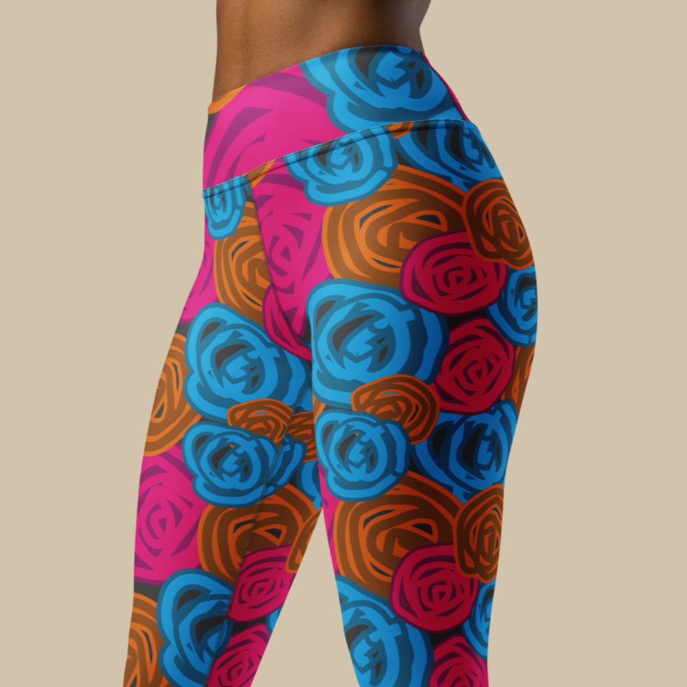 Spirally High Waisted Leggings