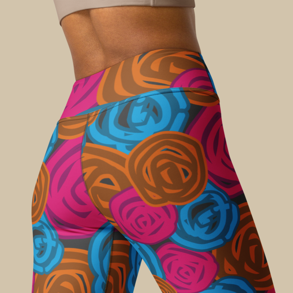 Spirally High Waisted Leggings