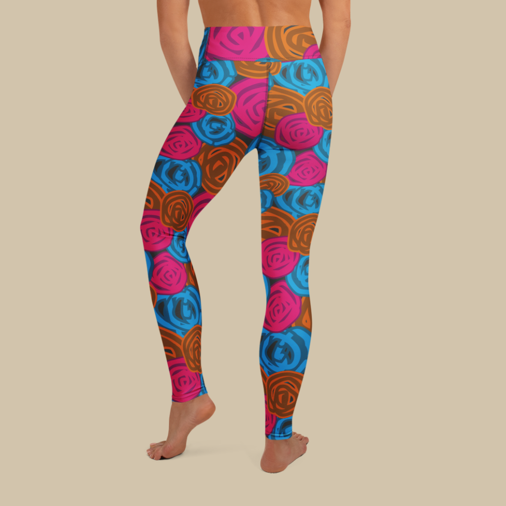Spirally High Waisted Leggings