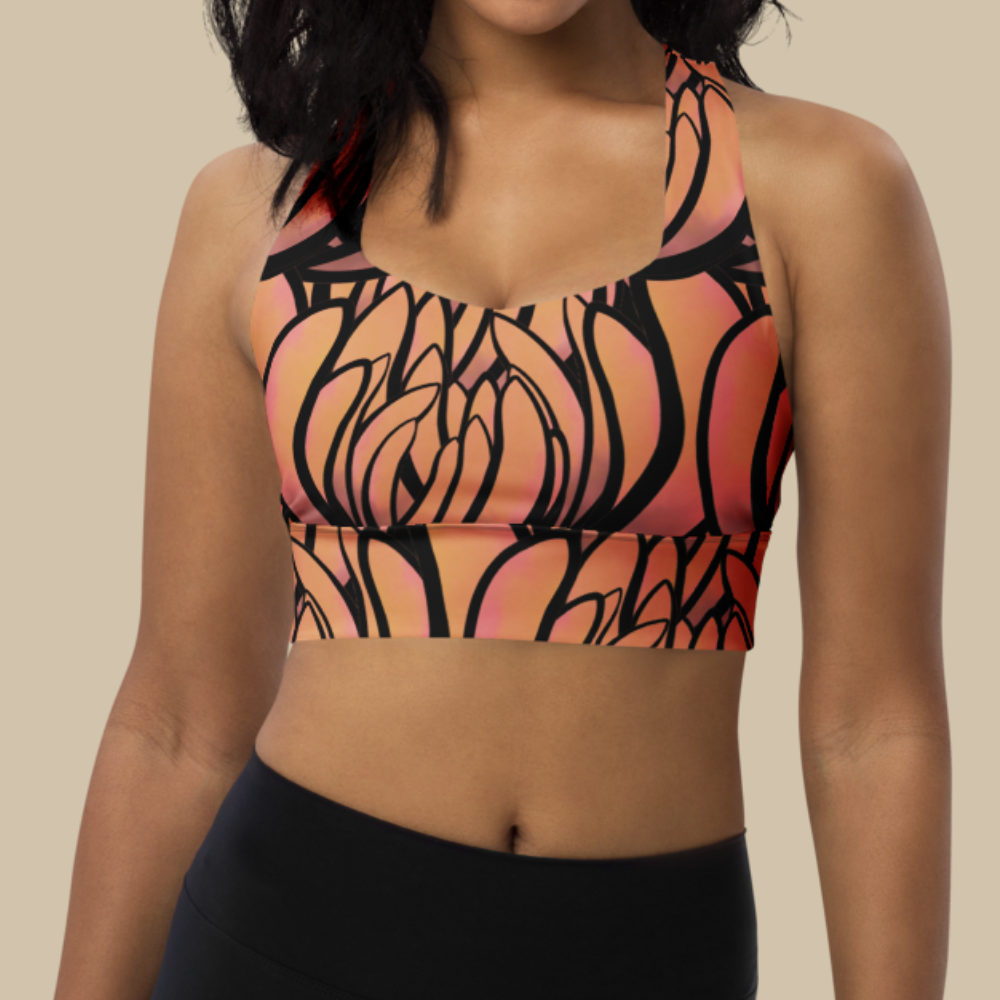 Sikat Root Longline Sports Bra