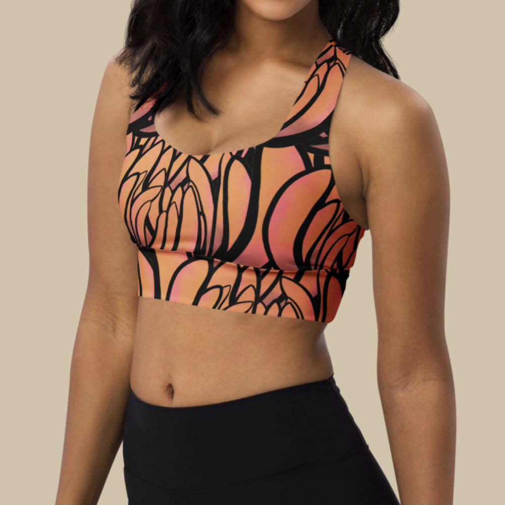 Sikat Root Longline Sports Bra