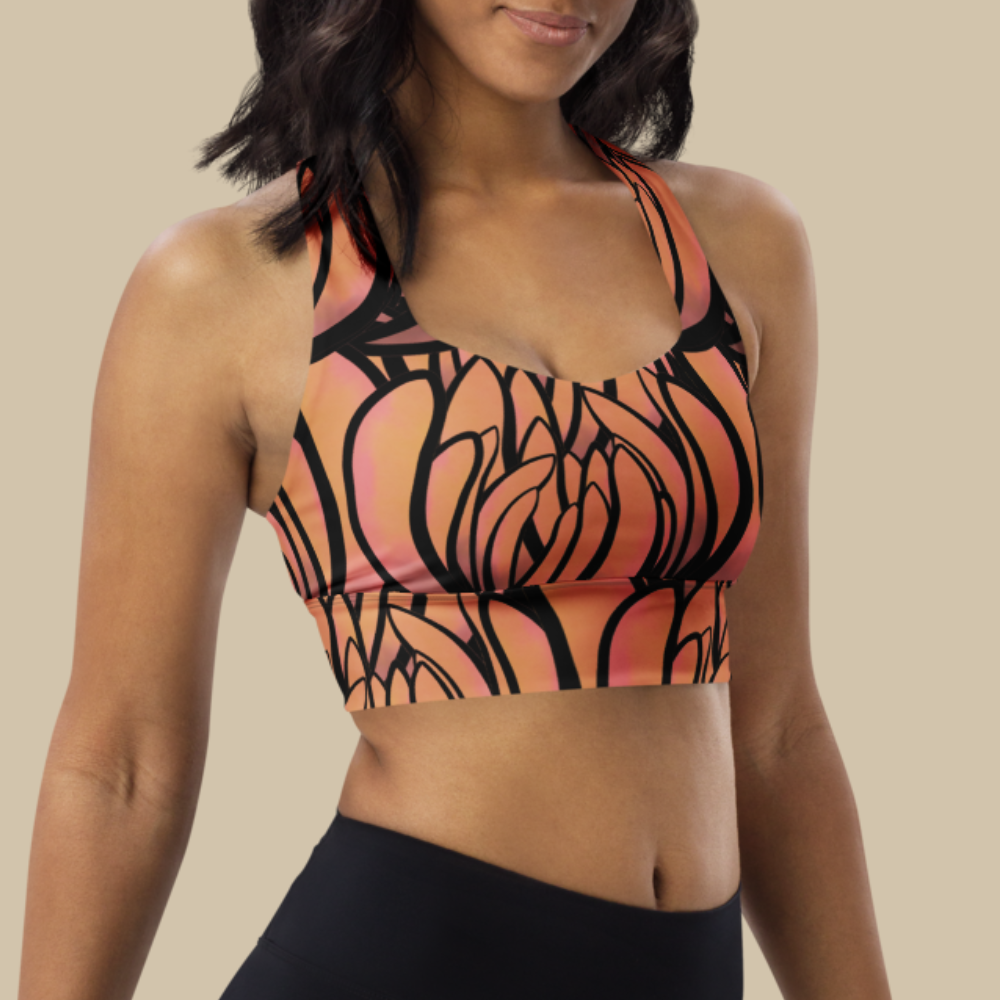 Sikat Root Longline Sports Bra