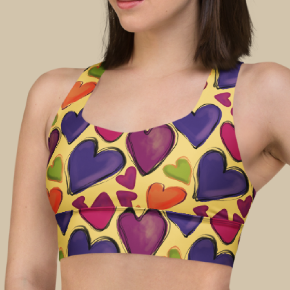 Kilig Pop Sports Bra