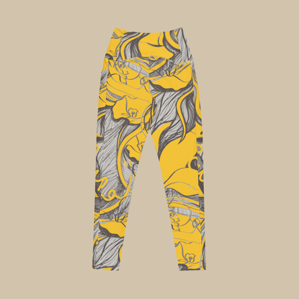 Sukha Yellow Pocket Leggings