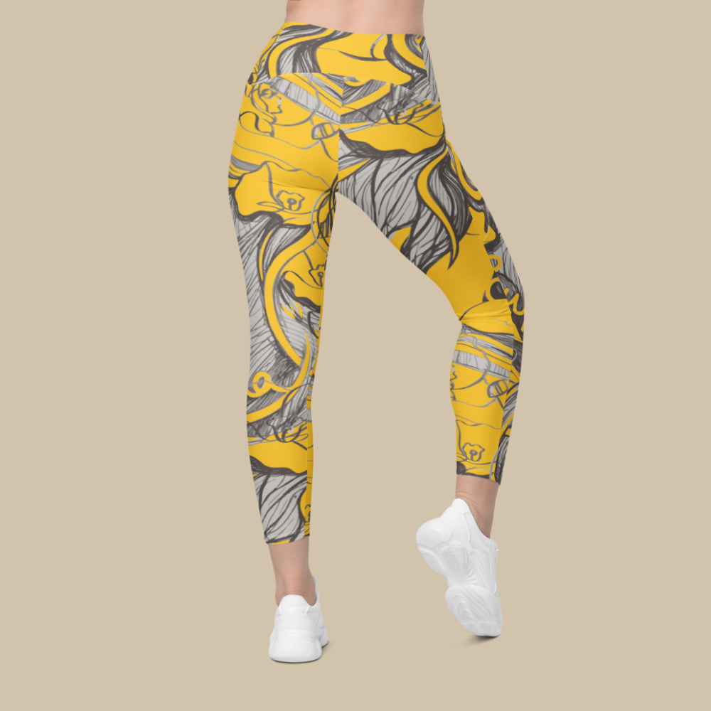 Sukha Yellow Pocket Leggings