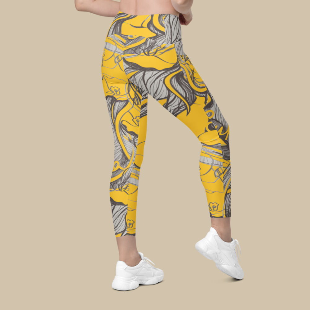 Sukha Yellow Pocket Leggings