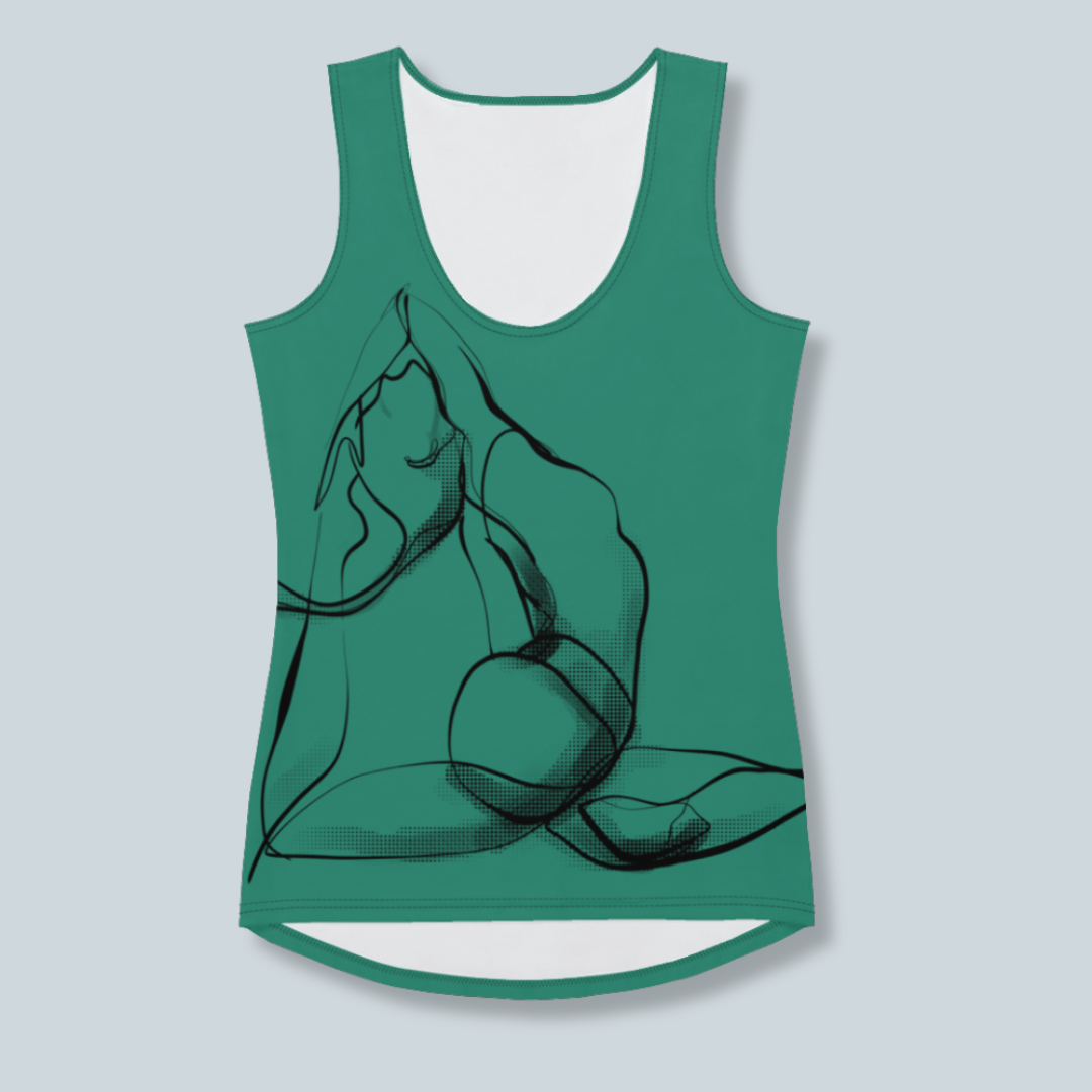 King Pigeon Emerald Tank Top