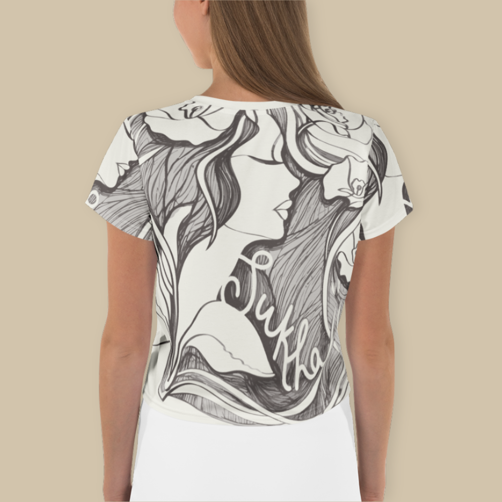 Sukha Whtie Crop Top