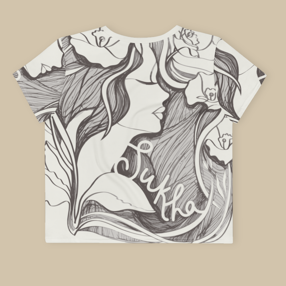 Sukha Whtie Crop Top