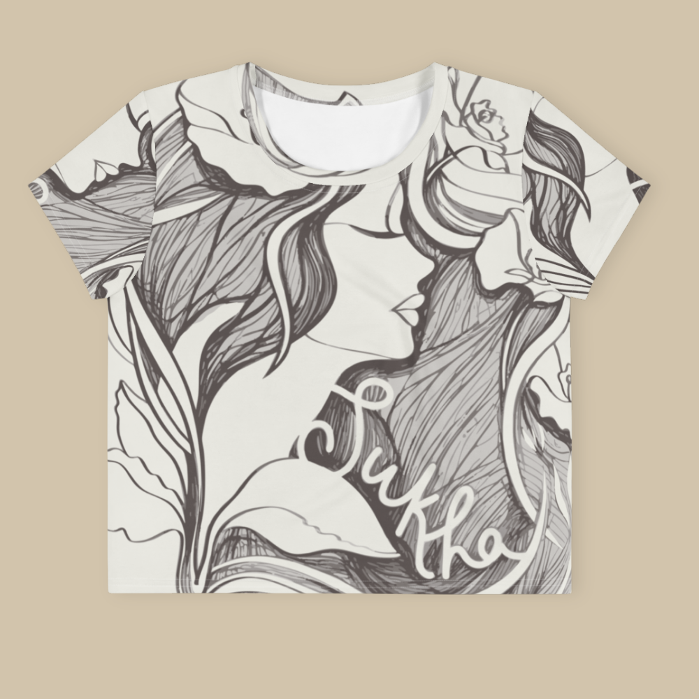 Sukha Whtie Crop Top