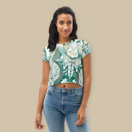 Reflections of Her Crop Top