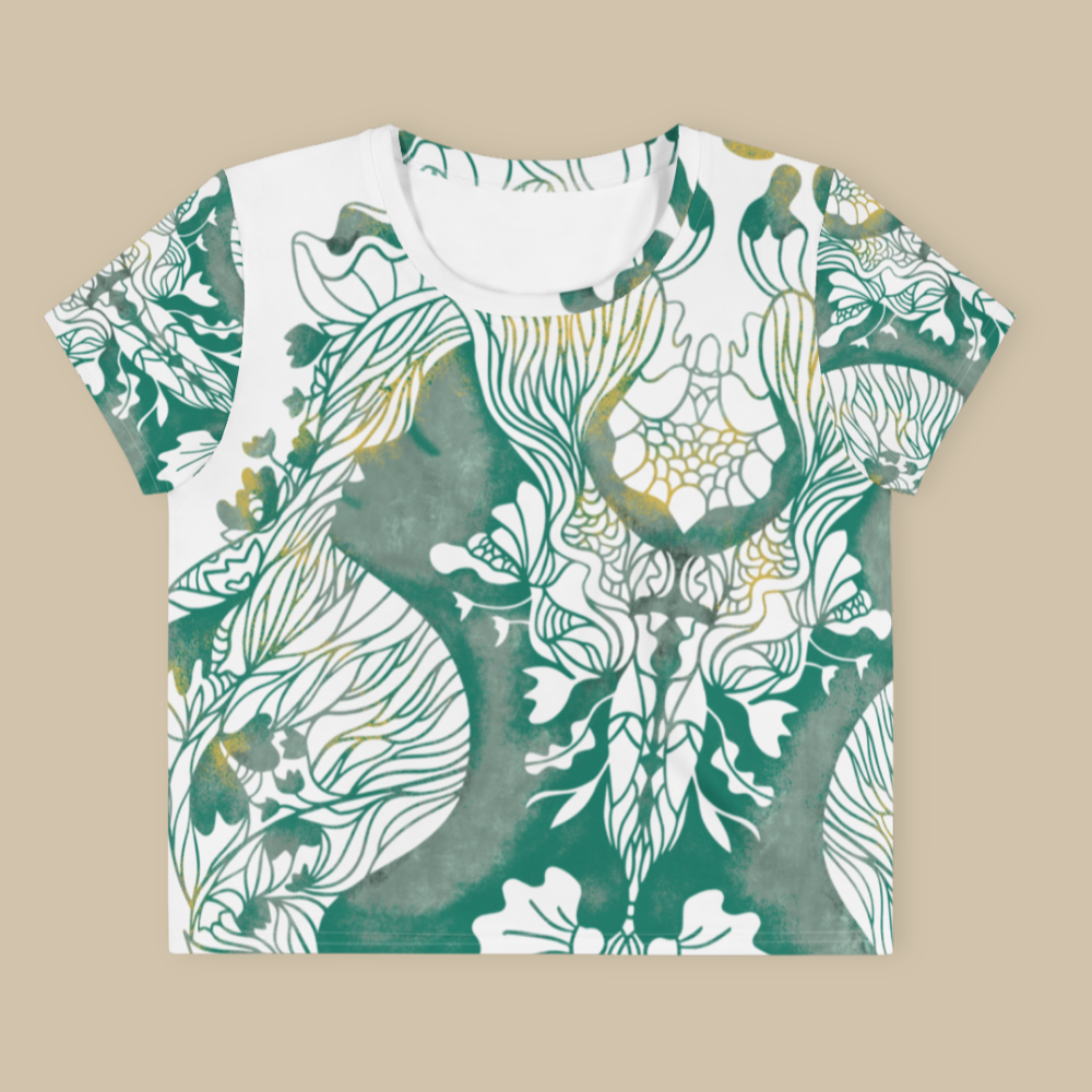 Reflections of Her Crop Top