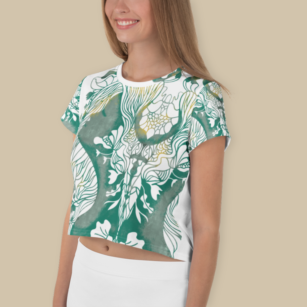 Reflections of Her Crop Top