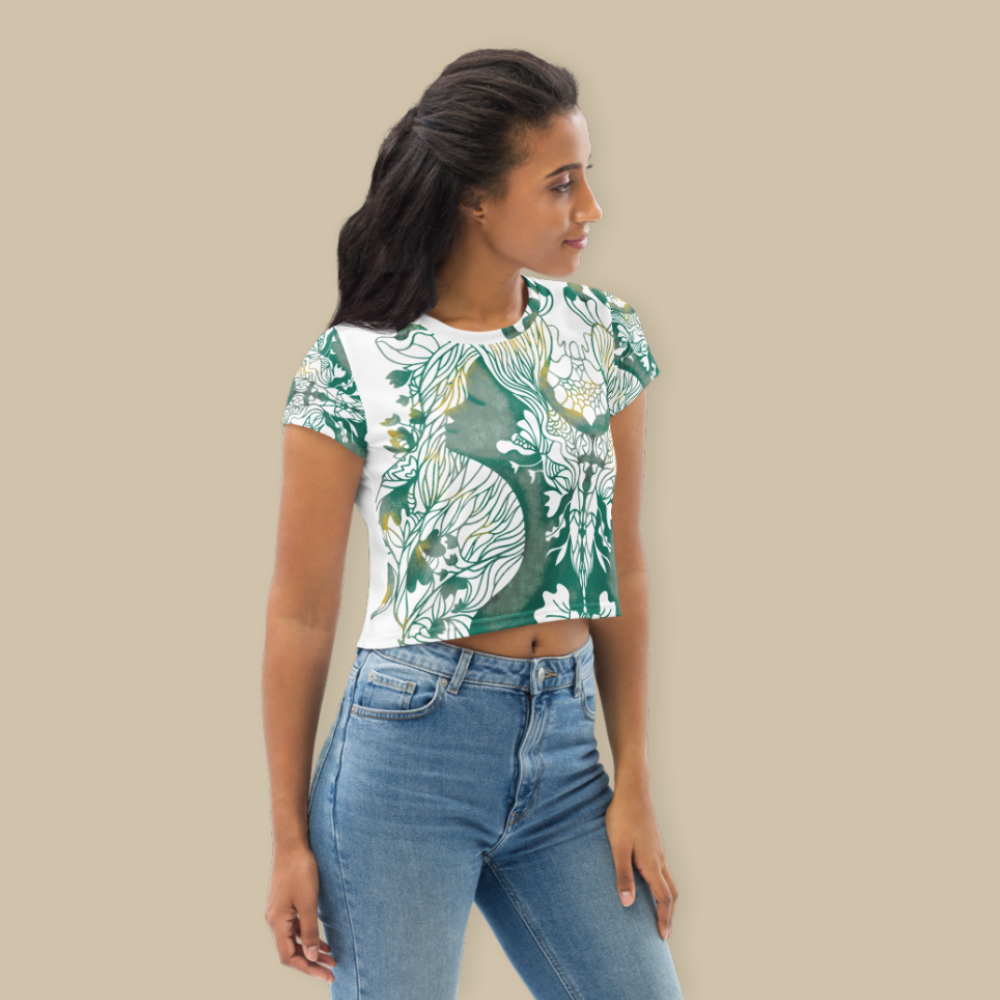 Reflections of Her Crop Top