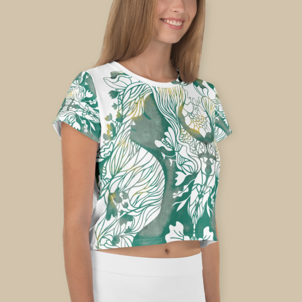 Reflections of Her Crop Top