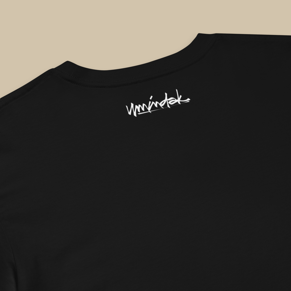 Eunoia Black White Fashion Crop Top