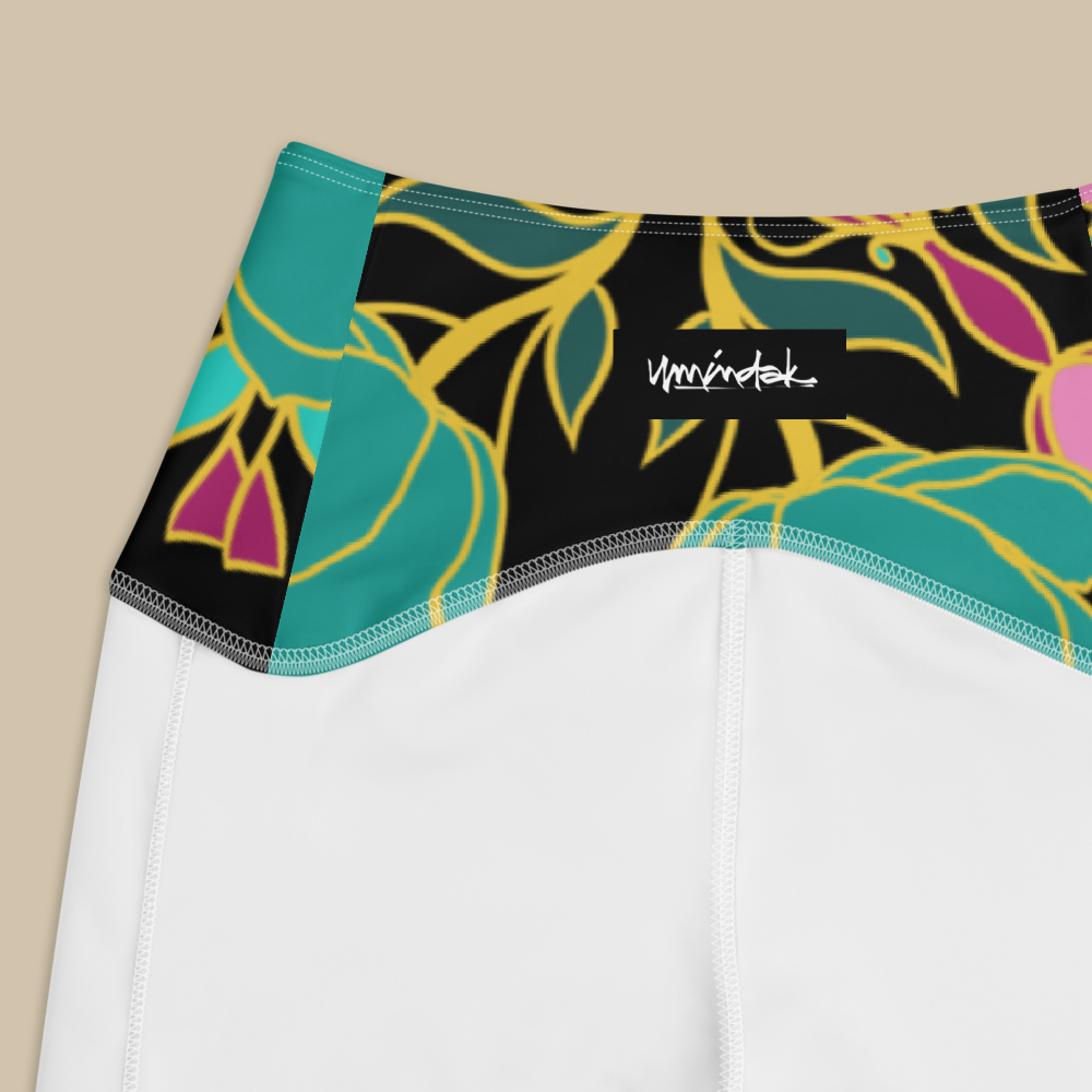 Electric Petals Pocket Leggings