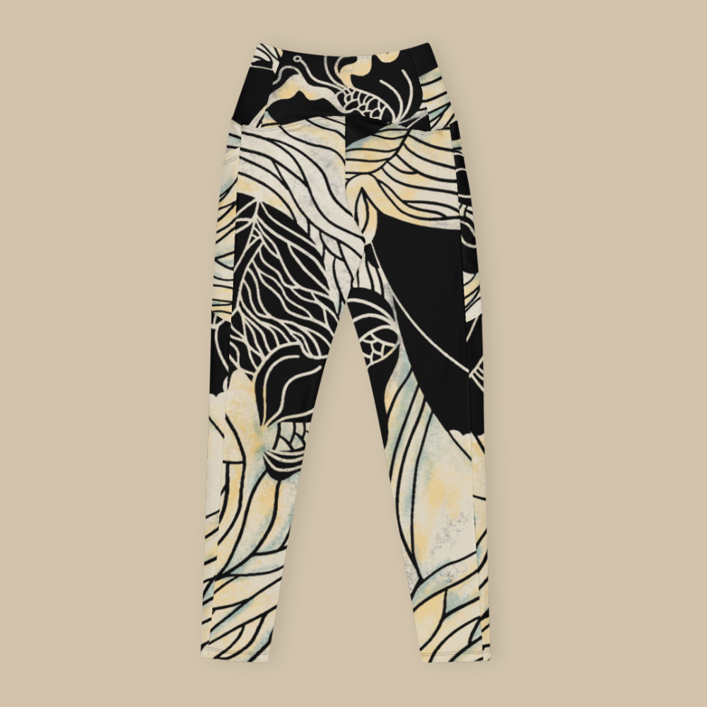 Worthy Black Pocket Leggings