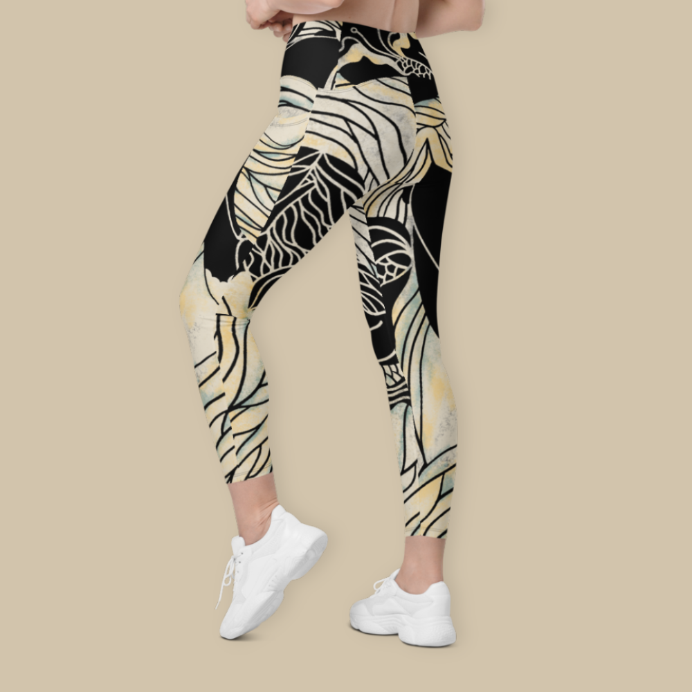 Worthy Black Pocket Leggings