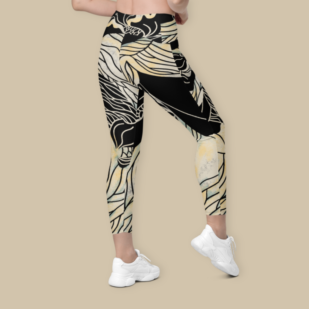 Worthy Black Pocket Leggings