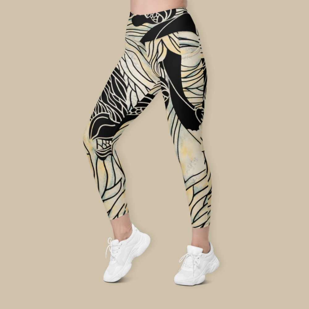 Worthy Black Pocket Leggings